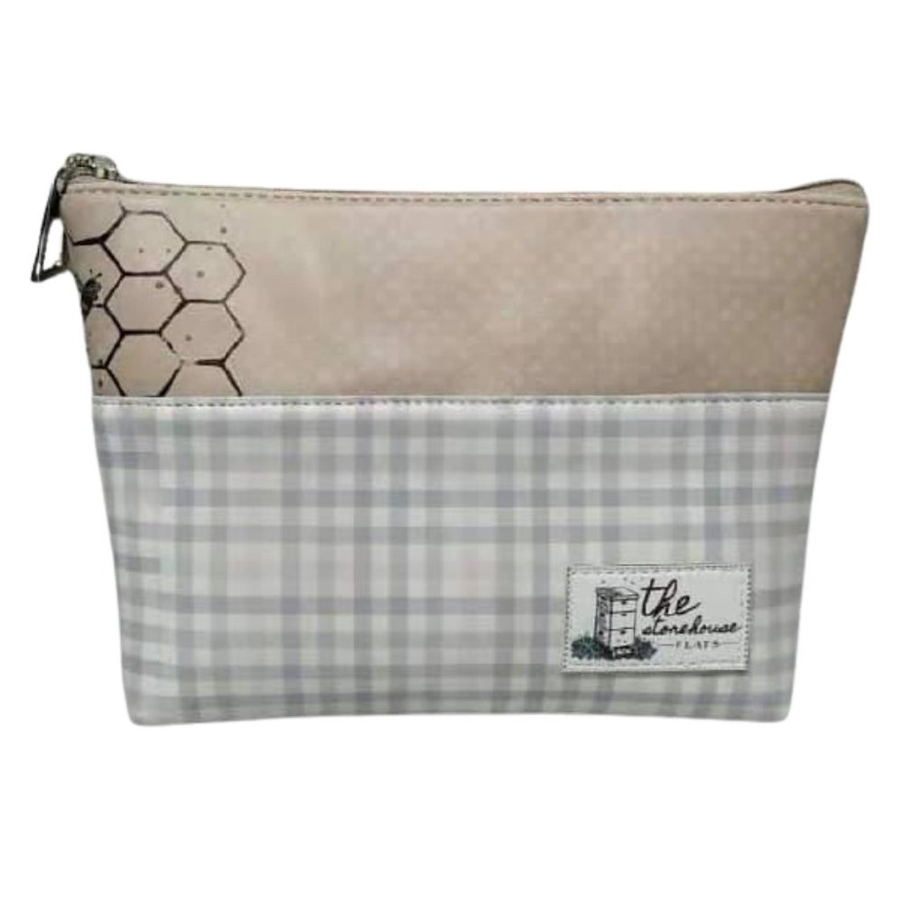 The Storehouse Flats: Anytime Bag Clutch NEW NWT Bee Honeycomb